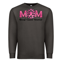 Smoke breast cancer warrior mom Premium Sweatshirt - Jasminsmagicworld