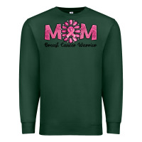 Sports Green breast cancer warrior mom Premium Sweatshirt - Jasminsmagicworld
