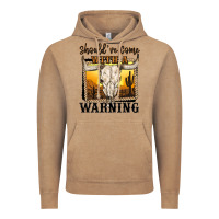 Vintage Coffee should've come with a warning Vintage Hoodie - MaliasSmallBusiness