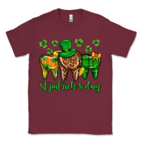 Burgundy Dentist st. patricks day Classic Tee - Neo Western