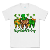 White Dentist st. patricks day Classic Tee - Neo Western
