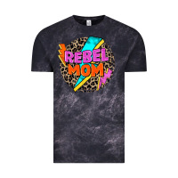 Cloud Black rebel mom Vintage Tee - Zillion Design Studio