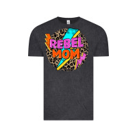 Vintage Black rebel mom Vintage Tee - Zillion Design Studio