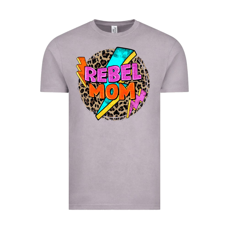 Rebel Mom Vintage Tee by Zillion Design Studio | Teevron
