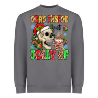Storm dead inside but jolly af Heavyweight Sweatshirt - MaliasSmallBusiness
