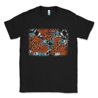Black leopard cowhide background Classic Tee - BarkalooDesign
