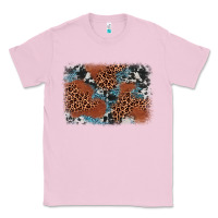 Bubblegum Pink leopard cowhide background Classic Tee - BarkalooDesign