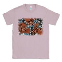Lilac leopard cowhide background Classic Tee - BarkalooDesign
