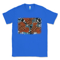 True Royal leopard cowhide background Classic Tee - BarkalooDesign
