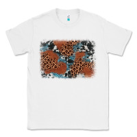 White leopard cowhide background Classic Tee - BarkalooDesign
