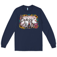 Navy boss lady Long Sleeve Tee - SublimationCraftShop