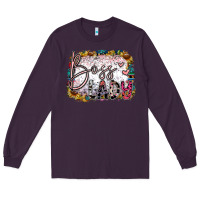 Plum boss lady Long Sleeve Tee - SublimationCraftShop