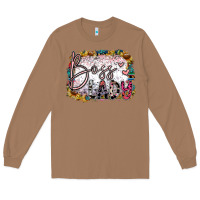 Toasted Coconut boss lady Long Sleeve Tee - SublimationCraftShop