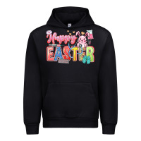 Black Happy Easter Nurse Urban Hoodie - LillyAllenDesigns