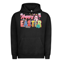 Pigment Black Happy Easter Nurse Urban Hoodie - LillyAllenDesigns