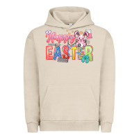 Pigment French Oak Happy Easter Nurse Urban Hoodie - LillyAllenDesigns