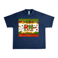 Navy registered nurse juneteenth Urban Heavy Tee - Zillion Design Studio