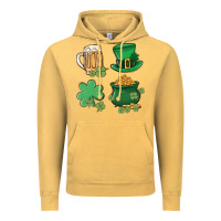 Vintage Mustard pot of gold Vintage Hoodie - MaliasSmallBusiness