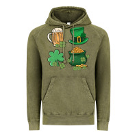 Vintage Olive pot of gold Vintage Hoodie - MaliasSmallBusiness