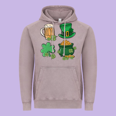 Vintage Hoodie pot of gold