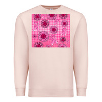 Pale Pink breast cancer Premium Sweatshirt - Jasminsmagicworld