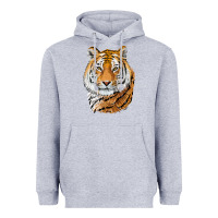 Tiger Head Heavyweight Hoodie | Teevron