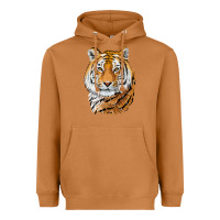 Meerkat Tiger Head Heavyweight Hoodie - LillyAllenDesigns