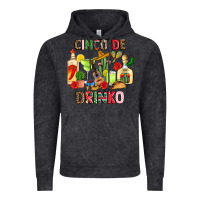 Vintage Black cinco de drinko Vintage Hoodie - JahusDesignShop