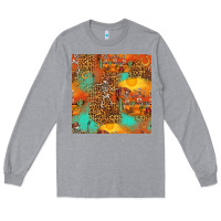 Western Skeleton Seamless Pattern Long Sleeve Tee | Teevron