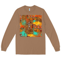 Toasted Coconut western skeleton seamless pattern Long Sleeve Tee - HRA Design Shop