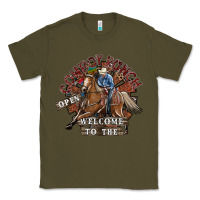 Army Green cowboy ranch Classic Tee - SublimationCraftShop