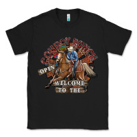 Black cowboy ranch Classic Tee - SublimationCraftShop
