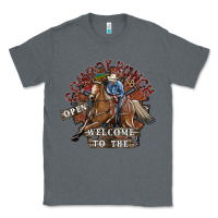 Charcoal Heather cowboy ranch Classic Tee - SublimationCraftShop