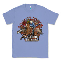 Colony Blue cowboy ranch Classic Tee - SublimationCraftShop