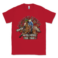 Red cowboy ranch Classic Tee - SublimationCraftShop