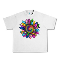 Lunar Rock tie dye sunflower Urban Heavy Tee - texasbilliewilder