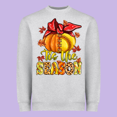 Heavyweight Sweatshirt tis the season fall softball