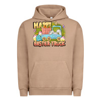 Pigment Burro Happy Easter truck Urban Hoodie - LillyAllenDesigns