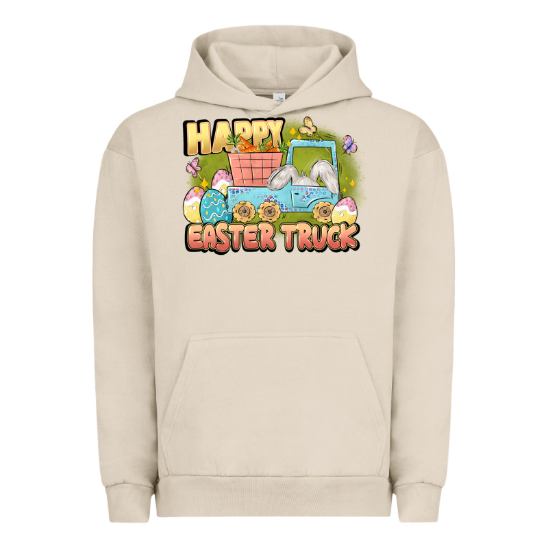 Happy Easter Truck Urban Hoodie by LillyAllenDesigns | Teevron