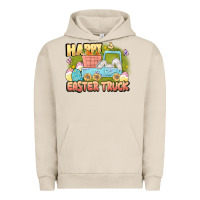 Pigment French Oak Happy Easter truck Urban Hoodie - LillyAllenDesigns