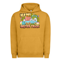 Pigment Peanut Butter Happy Easter truck Urban Hoodie - LillyAllenDesigns