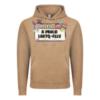 Vintage Coffee proud ally Vintage Hoodie - MaliasSmallBusiness