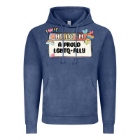 Proud Ally Vintage Hoodie | Teevron