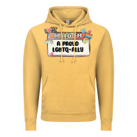 Vintage Mustard proud ally Vintage Hoodie - MaliasSmallBusiness