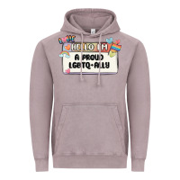Vintage Zinc proud ally Vintage Hoodie - MaliasSmallBusiness