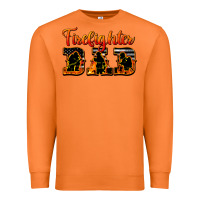 Carrot American Flag Firefighter Dad Premium Sweatshirt - LillyAllenDesigns