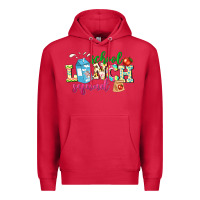 Cardinal school lunch squad Premium Hoodie - NancyCooperArtShop