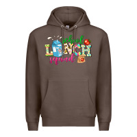 Coffee school lunch squad Premium Hoodie - NancyCooperArtShop