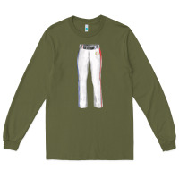 Army Green softball uniform pant fa element Long Sleeve Tee - FaDigitalArtStudio