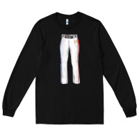 Black softball uniform pant fa element Long Sleeve Tee - FaDigitalArtStudio